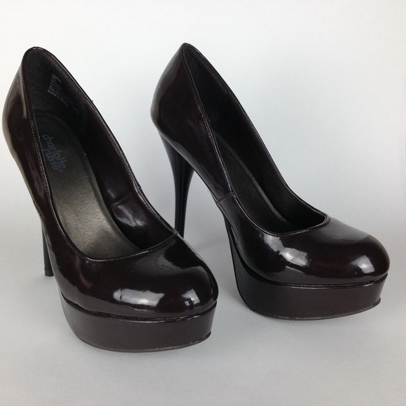 Charlotte Russe Shoes - Charlotte Russe Karisa Chocolate Brown Platform 7